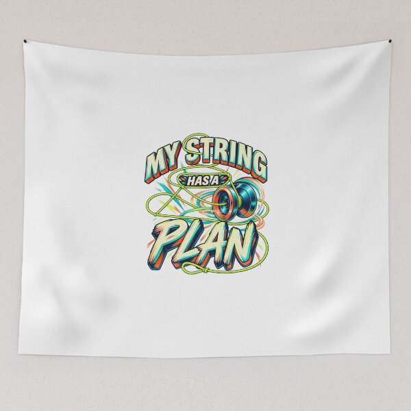 Item preview, My String Has a Plan Contest Yo-Yo designed and sold by UrbanCanvvas.