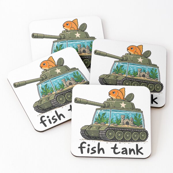 Item preview, Fish Tank Funny Gold Fish In A Tank designed and sold by gordonbwyashop.