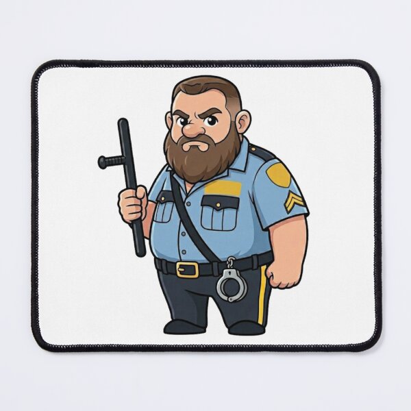 Item preview, Big Boss Man Law Enforcement Garden Gnome designed and sold by Bad-Decisions-Designs.
