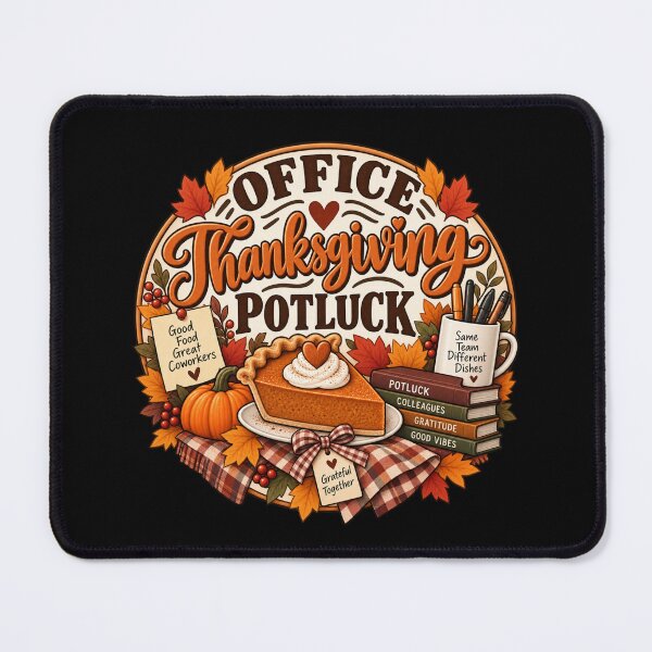 Item preview, Thanksgiving Office Potluck Coworker Gift Fall Style designed and sold by Corvoria.