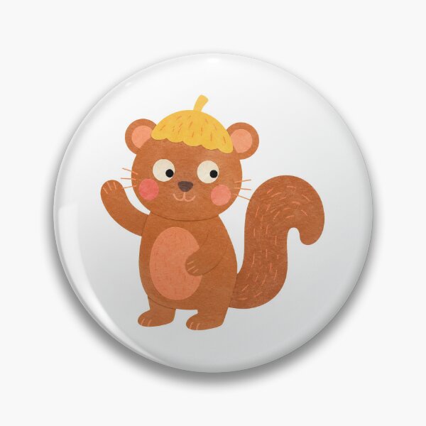 Item preview, Squirrel in an Acorn Cap designed and sold by The-Art-of-D.