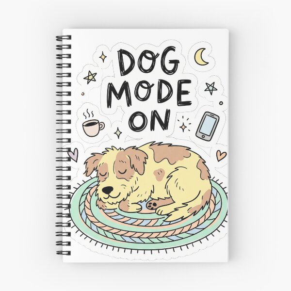 Item preview, Dog Mode On Funny Chill Dog Meme Doodle designed and sold by PANCOSS.