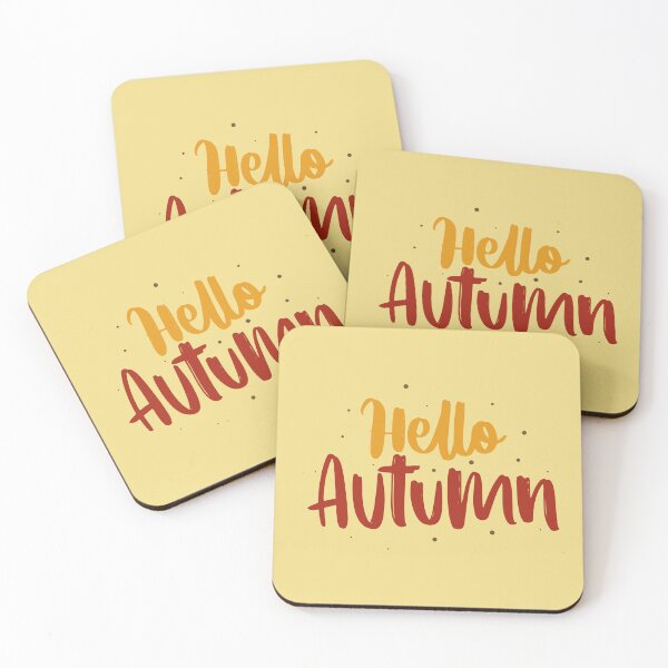 Item preview, Hello Autumn Typography Fall Quote designed and sold by SolutionsArt.