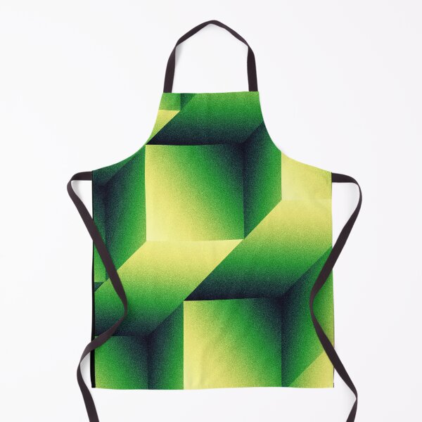 Item preview, Blocks – Isometric Abstract Cubes & Green Noise Geometry designed and sold by BrokenBill.