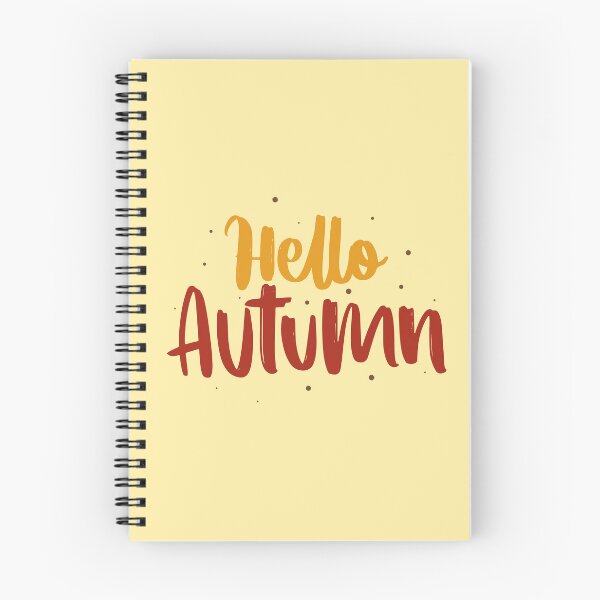Item preview, Hello Autumn Typography Fall Quote designed and sold by SolutionsArt.