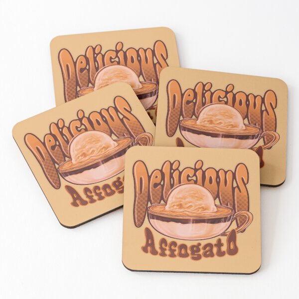 Item preview, Delicious Affogato Hand Drawn Digital Art designed and sold by MHFobe.