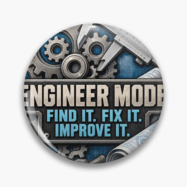 Item preview, Engineer Mode Find Fix Improve designed and sold by Vinci62.