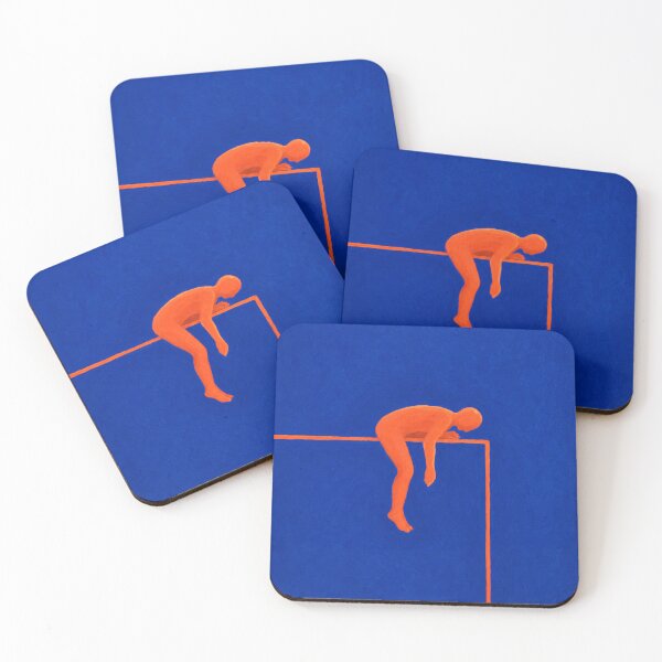 Item preview, Turning Back – Modern Abstract Figure Art  designed and sold by Moodzu.