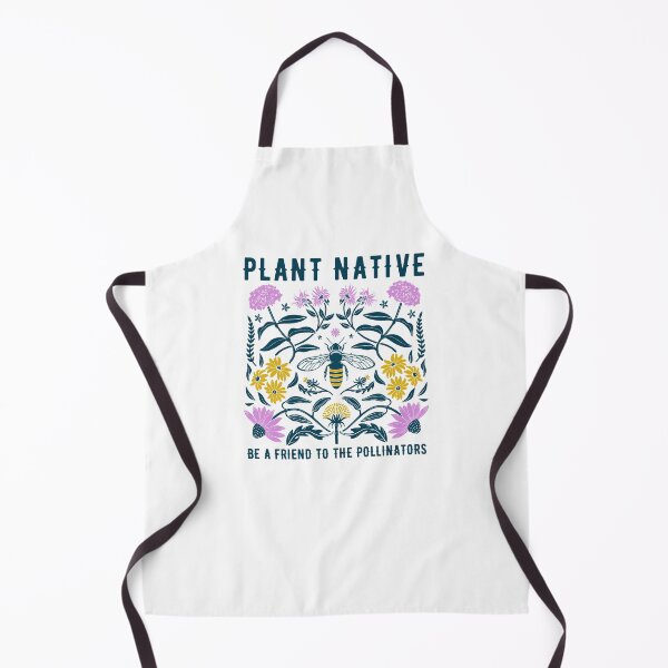 Item preview, Plant Native Pollinator Garden Art designed and sold by Flora-and-Fable.