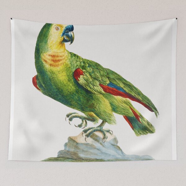 Item preview, Vintage Green Parrot Print designed and sold by Gilmour-Prints.