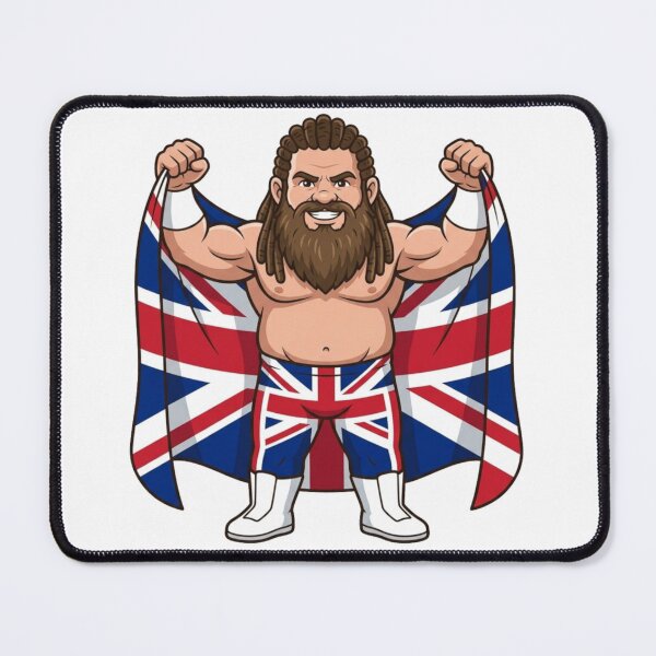 Item preview, The British Bulldog Davey Boy Smith Garden Gnome designed and sold by Bad-Decisions-Designs.