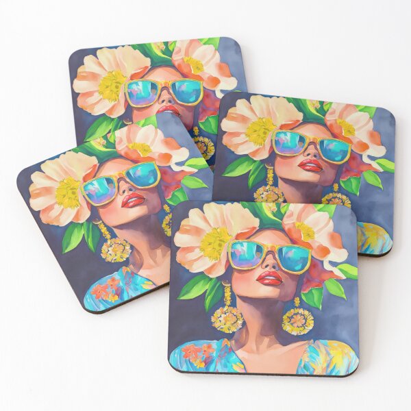 Item preview, Stylish Summer Beauty Portrait designed and sold by artsandsoul.
