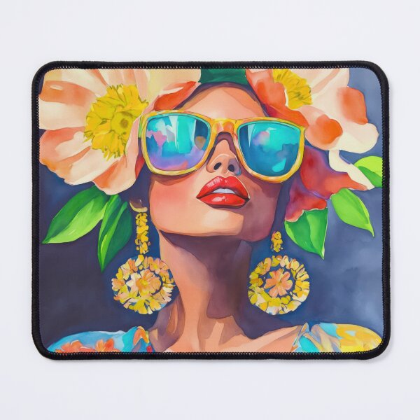 Item preview, Stylish Summer Beauty Portrait designed and sold by artsandsoul.