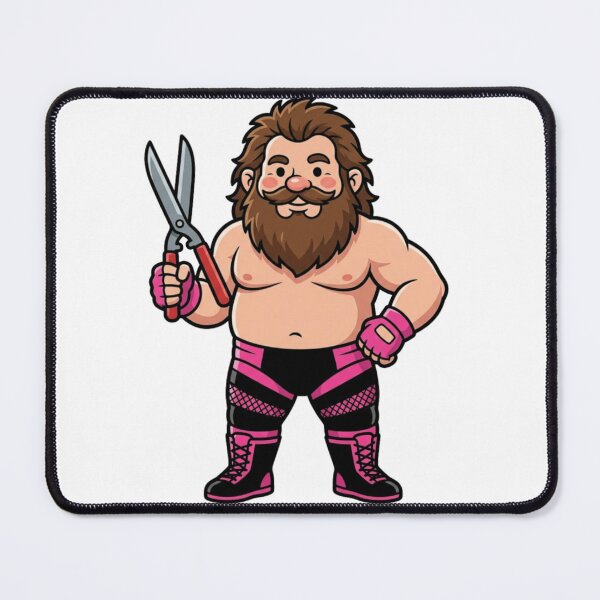 Item preview, Brutus The Barber Beefcake Garden Gnome designed and sold by Bad-Decisions-Designs.
