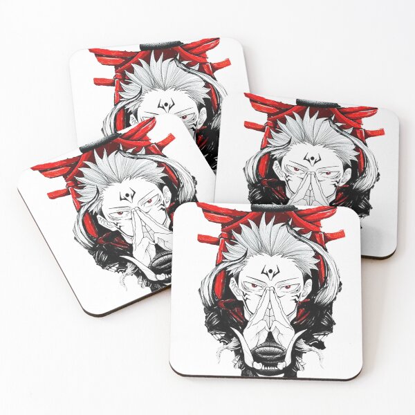 Item preview, Sukuna Domain Expansion Prayer Pose – Jujutsu Kaisen Dark Anime Art designed and sold by frantuliuss.