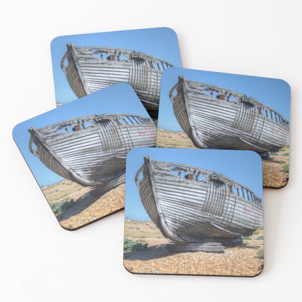 Item preview, Derelict Boat at Dungeness designed and sold by SusiSu72.