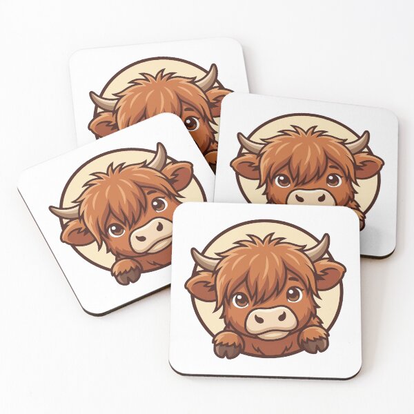 Item preview, Just A Girl Who Loves Highland Cows Cute Farm Gift designed and sold by Arc2020.