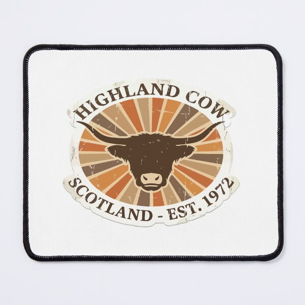 Item preview, Vintage Retro Highland Cow Sunset Farmhouse Gift designed and sold by Arc2020.
