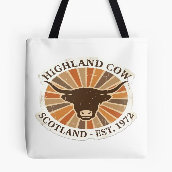 Item preview, Vintage Retro Highland Cow Sunset Farmhouse Gift designed and sold by Arc2020.