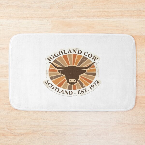 Item preview, Vintage Retro Highland Cow Sunset Farmhouse Gift designed and sold by Arc2020.