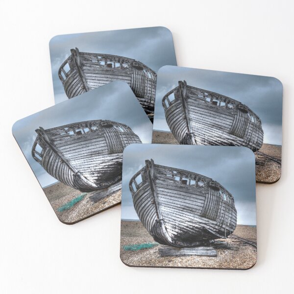 Item preview, Derelict Boat at Dungeness designed and sold by SusiSu72.