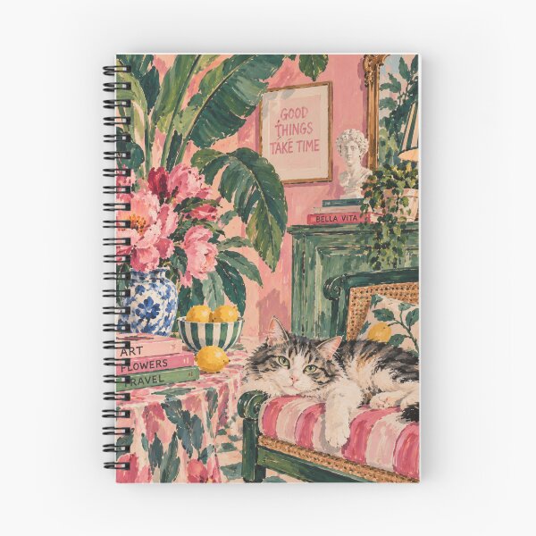Item preview, Colorful cat wall art designed and sold by Quiet Sun.