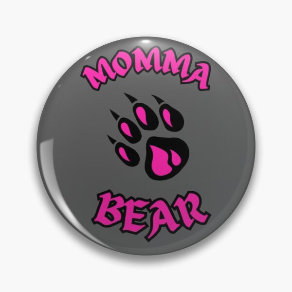 Item preview, Momma Bear Pink Paw Print - Cute & Bold Mother's Day Design designed and sold by PoppaBear71.