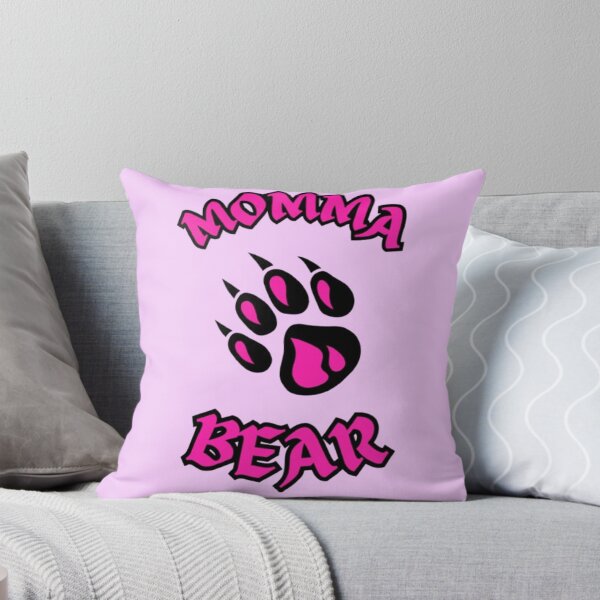 Item preview, Momma Bear Pink Paw Print - Cute & Bold Mother's Day Design designed and sold by PoppaBear71.