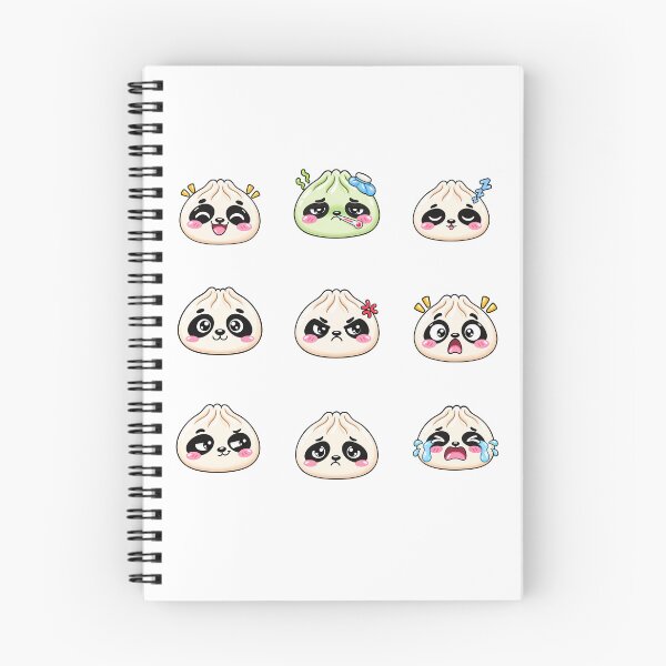 Item preview, Panda dumpling sticker pack designed and sold by BigfeetLittlepaws.