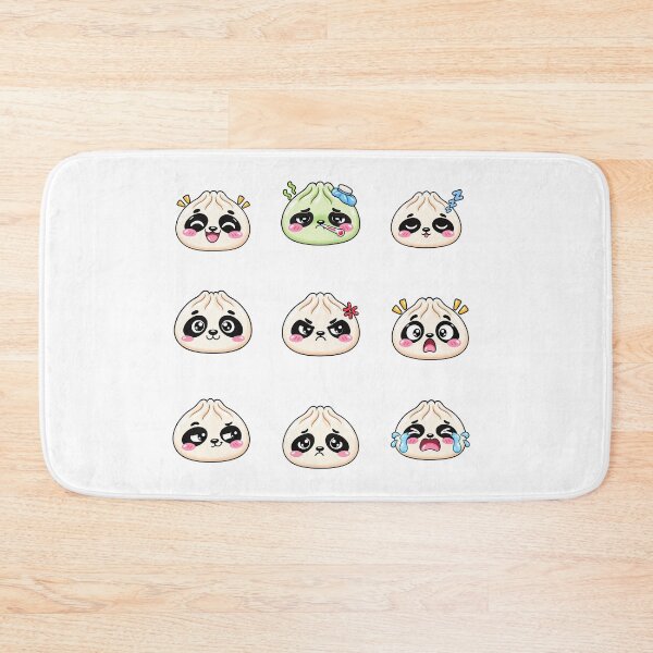 Item preview, Panda dumpling sticker pack designed and sold by BigfeetLittlepaws.