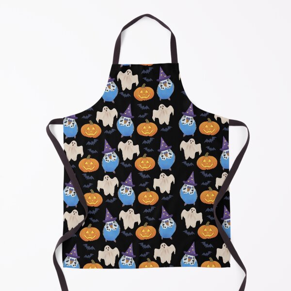 Item preview, Pattern of Blue Budgie and Halloween Decor designed and sold by FandomizedRose.