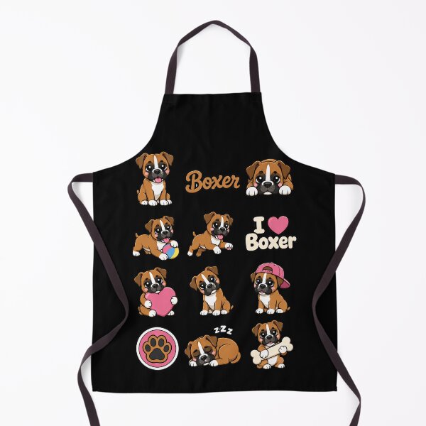 Item preview, Cute Boxer stickers and apparel design designed and sold by rafaeltto.