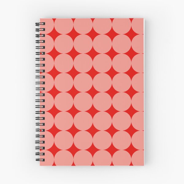 Item preview, Vintage Atomic Circles – Minimalist 60s Geometric Circle Pattern | Red designed and sold by Frohyou.