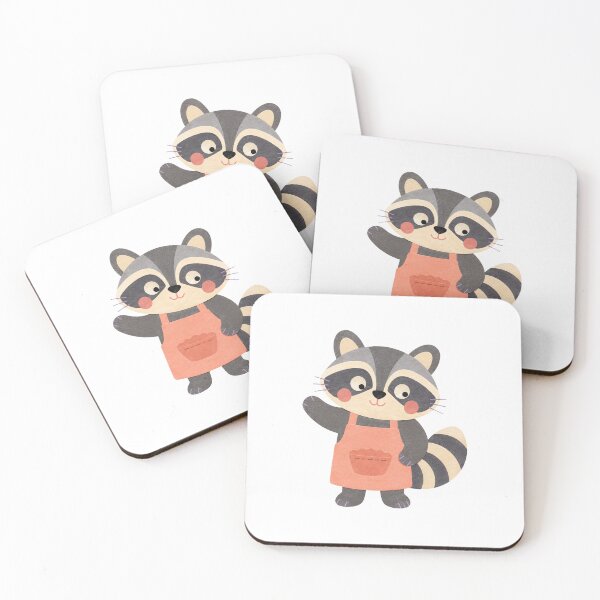 Item preview, Raccoon in a Pie Apron designed and sold by The-Art-of-D.