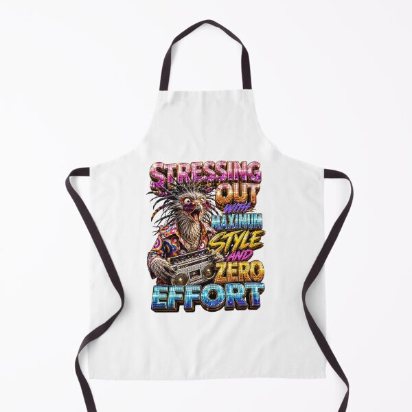 Item preview, Stressing Out With Maximum Style And Zero Effort Ostrich designed and sold by Sovereign Supply Co..