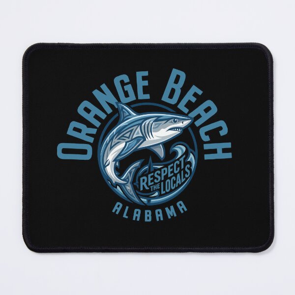 Item preview, Orange Beach Alabama Shark Design designed and sold by Futurebeachbum.