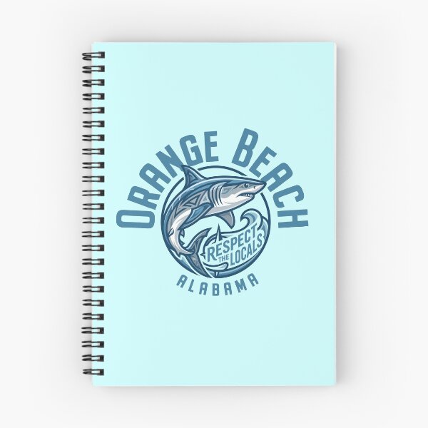 Item preview, Orange Beach Alabama Shark Design designed and sold by Futurebeachbum.