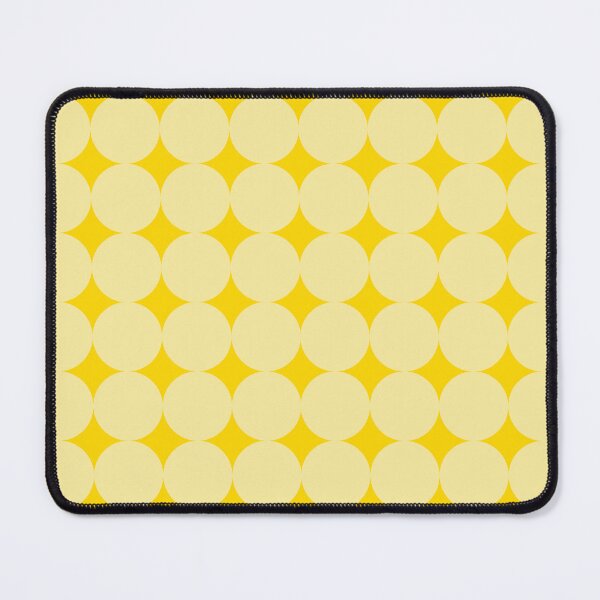 Item preview, Vintage Atomic Circles – Minimalist 60s Geometric Circle Pattern | Yellow designed and sold by Frohyou.