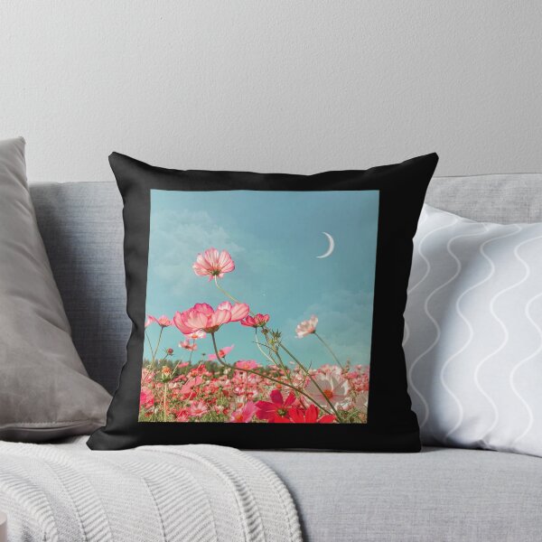 Item preview, Pink Flowers Moon Field designed and sold by terrencev.