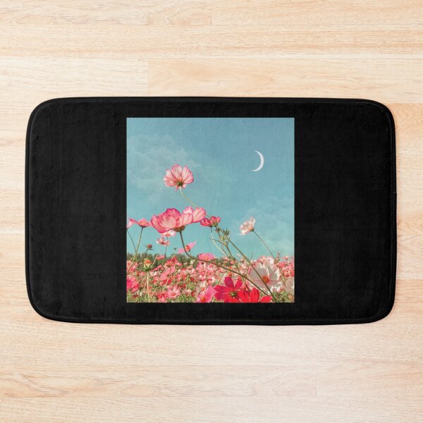 Item preview, Pink Flowers Moon Field designed and sold by terrencev.