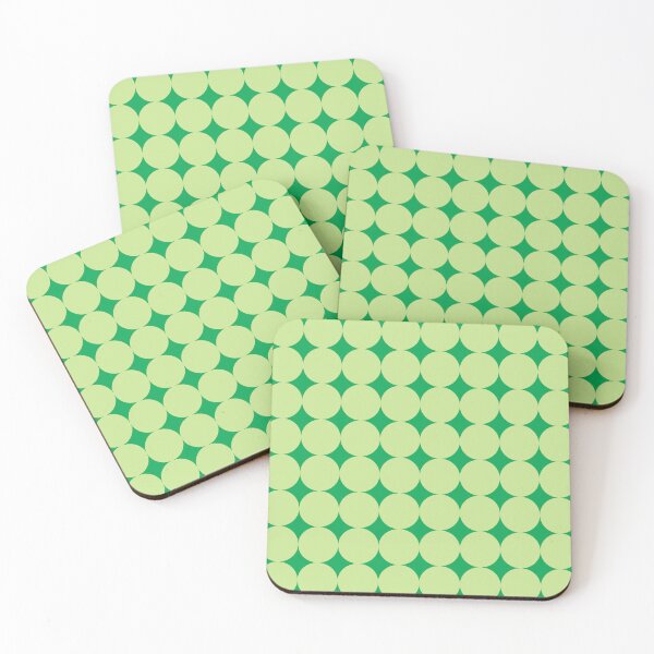 Item preview, Vintage Atomic Circles – Minimalist 60s Geometric Circle Pattern | Green designed and sold by Frohyou.