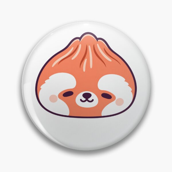 Item preview, Red Panda dumpling sticker pack designed and sold by BigfeetLittlepaws.