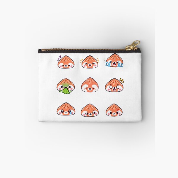 Item preview, Red Panda dumpling sticker pack designed and sold by BigfeetLittlepaws.