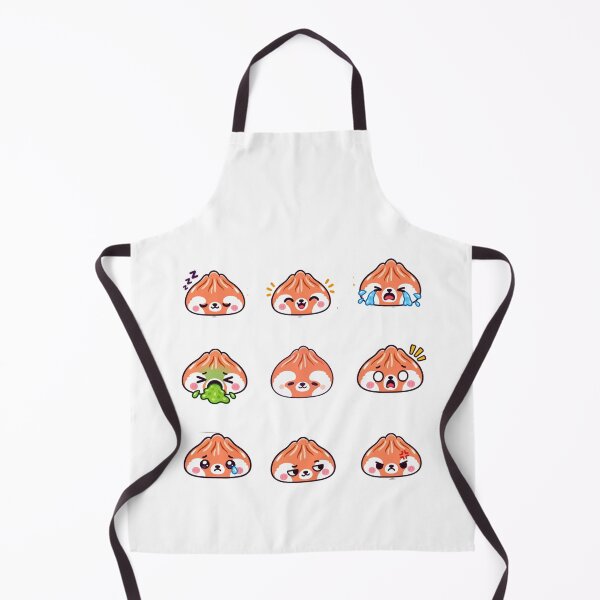 Item preview, Red Panda dumpling sticker pack designed and sold by BigfeetLittlepaws.