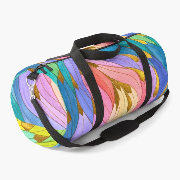 Item preview, Chromatic Bloom, Colourful Leaf Mandala designed and sold by ArithraStudio.