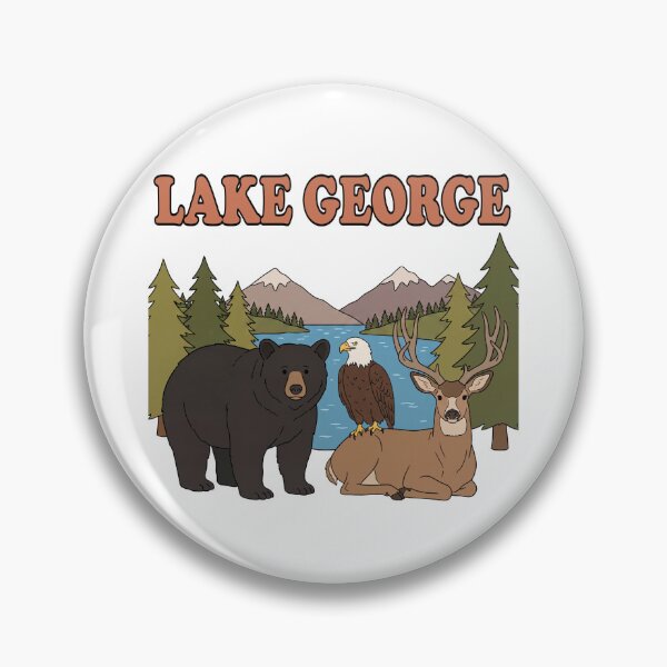 Item preview, Retro Lake George New York Wildlife designed and sold by Milasneeze.