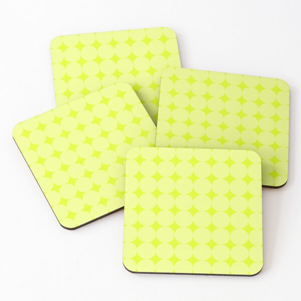 Item preview, Vintage Atomic Circles – Minimalist 60s Geometric Circle Pattern | Chartreuse designed and sold by Frohyou.