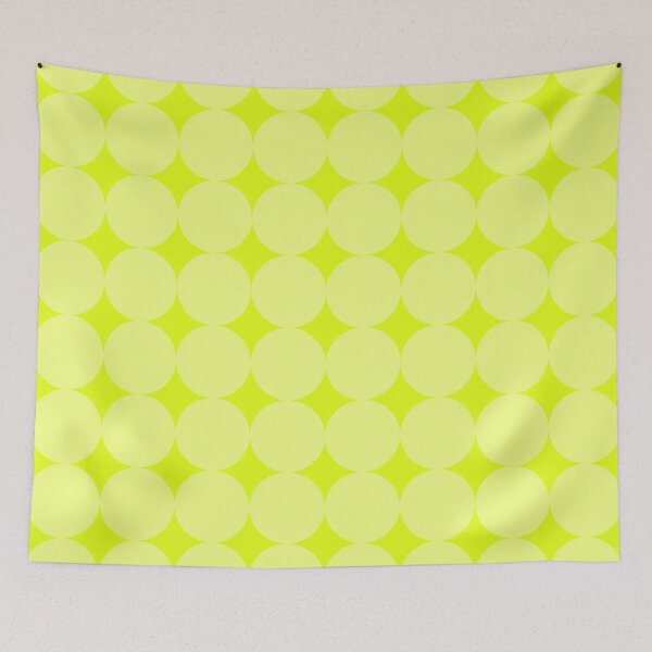 Item preview, Vintage Atomic Circles – Minimalist 60s Geometric Circle Pattern | Chartreuse designed and sold by Frohyou.