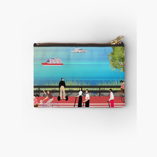 Item preview, Summer Coastal Park Picnic and Active Lifestyle Illustration designed and sold by HBBS DESIGNS.