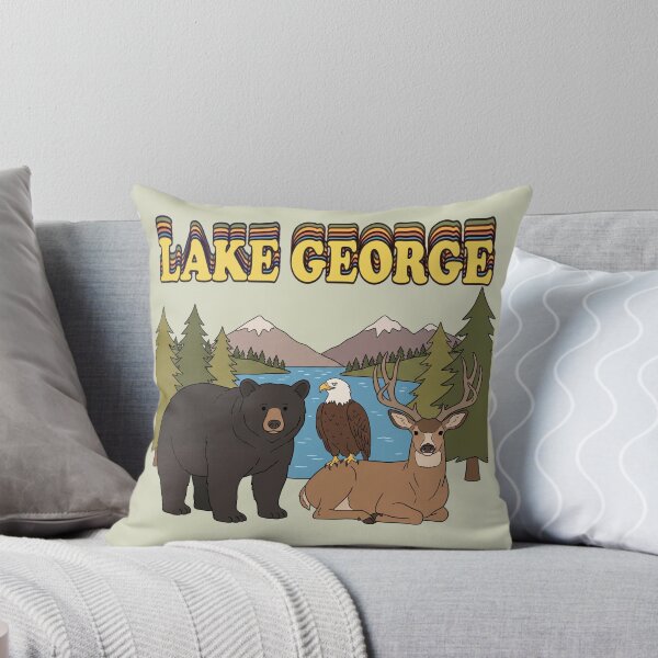 Item preview, Retro Lake George New York Wildlife Adirondacks  designed and sold by Milasneeze.
